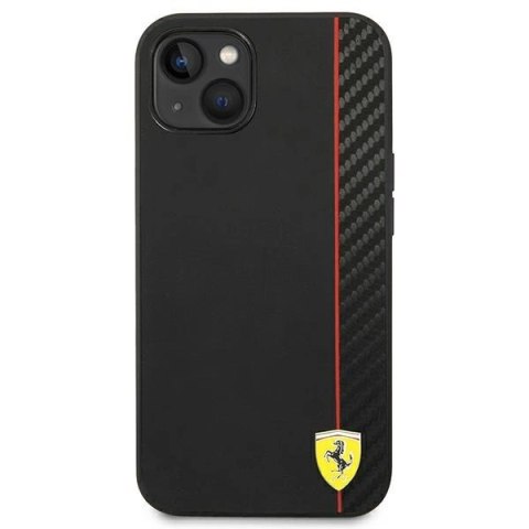 Etui Ferrari Carbon na iPhone 14 Plus - czarne Etui Ferrari Carbon na iPhone 14 Plus - czarne