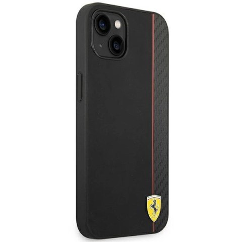Etui Ferrari Carbon na iPhone 14 Plus - czarne Etui Ferrari Carbon na iPhone 14 Plus - czarne