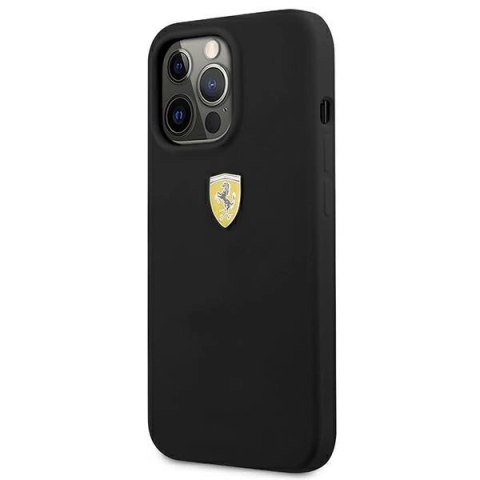 Etui Ferrari Silicone na iPhone 13 Pro / iPhone 13 - czarne