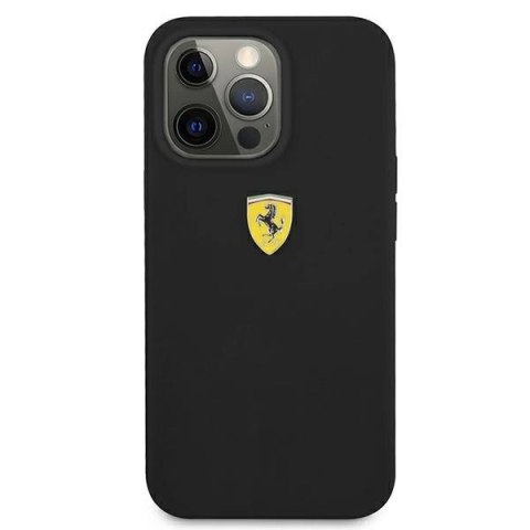 Etui Ferrari Silicone na iPhone 13 Pro / iPhone 13 - czarne