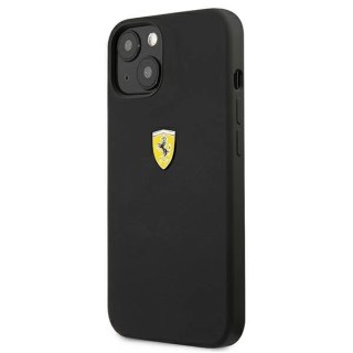 Etui Ferrari Silicone na iPhone 13 - czarne
