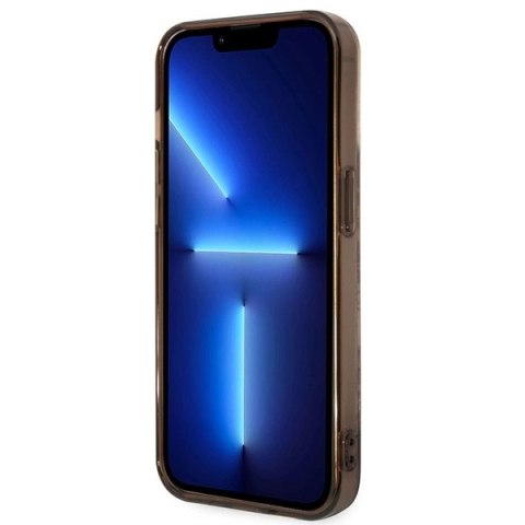 Etui Guess Porcelain Collection na iPhone 14 Pro - beżowe