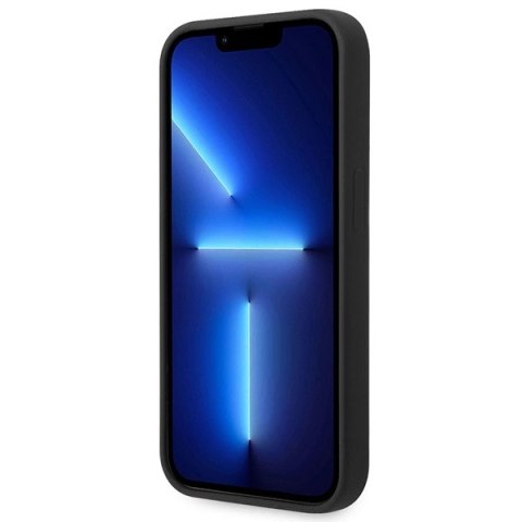 Guess GUHCP14LSLTGK iPhone 14 Pro 6,1" czarny/black hardcase Silicone Triangle