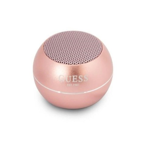 Mini głośnik Bluetooth Guess - różowy