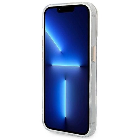 Etui Guess Metal Outline MagSafe na iPhone 14 Pro Max - złote