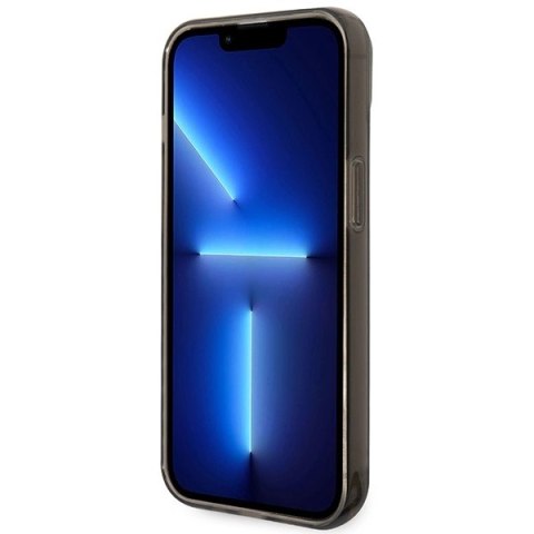 Etui Guess Translucent na iPhone 14 Plus - czarne