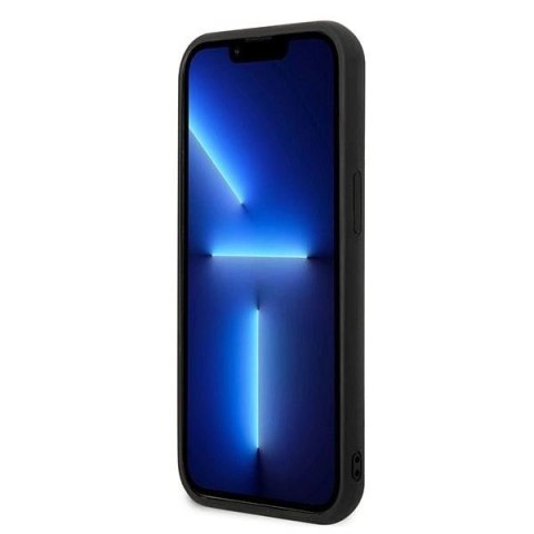 Etui Karl Lagerfeld Ikonik Patch na iPhone 13 - czarne Etui Karl Lagerfeld Ikonik Patch na iPhone 13 - czarne