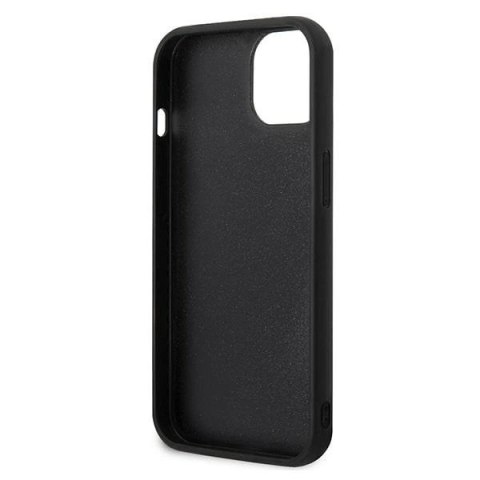 Etui Karl Lagerfeld Ikonik Patch na iPhone 13 - czarne Etui Karl Lagerfeld Ikonik Patch na iPhone 13 - czarne
