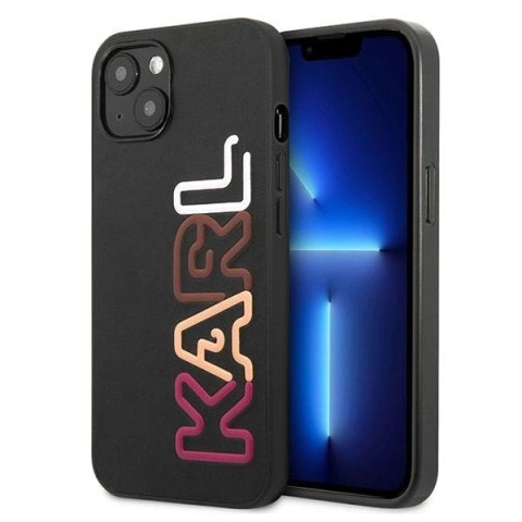 Etui Karl Lagerfeld Multipink Brand na iPhone 13 - czarne Etui Karl Lagerfeld Multipink Brand na iPhone 13 - czarne