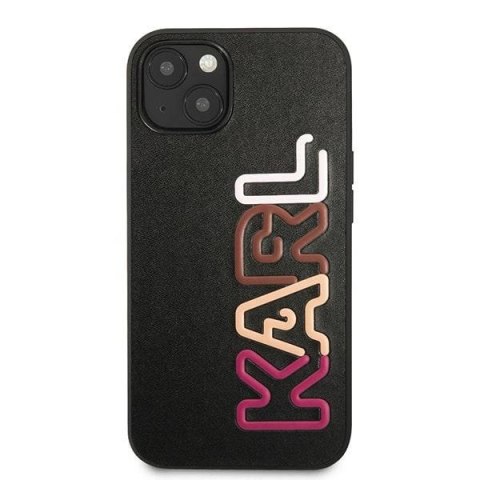 Etui Karl Lagerfeld Multipink Brand na iPhone 13 - czarne Etui Karl Lagerfeld Multipink Brand na iPhone 13 - czarne