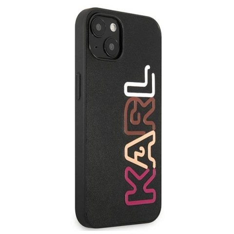Etui Karl Lagerfeld Multipink Brand na iPhone 13 - czarne Etui Karl Lagerfeld Multipink Brand na iPhone 13 - czarne