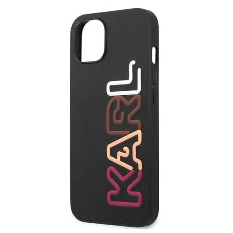 Etui Karl Lagerfeld Multipink Brand na iPhone 13 - czarne Etui Karl Lagerfeld Multipink Brand na iPhone 13 - czarne