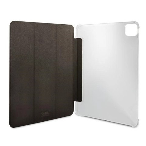 Etui Karl Lagerfeld Saffiano Ikonic Karl na iPad 11" Pro 2021 - czarne Etui Karl Lagerfeld Saffiano Ikonic Karl na iPad 11" Pro 2021 - czarne