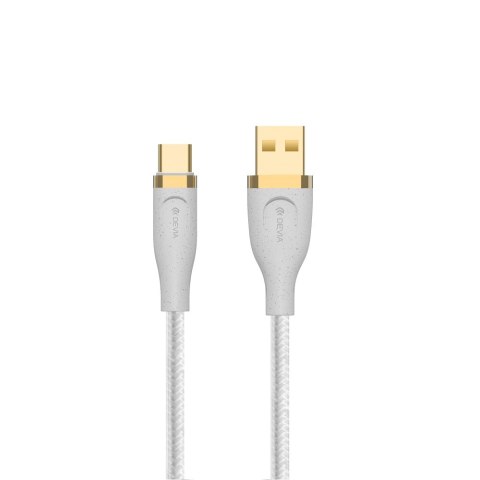 Devia kabel Star EC311 USB - USB-C 1,5 m 2,4A biały Devia kabel Star EC311 USB - USB-C 1,5 m 2,4A biały