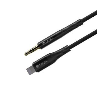 Devia kabel audio Ipure EC619 jack 3,5 mm - Lightning 1,0 m czarny