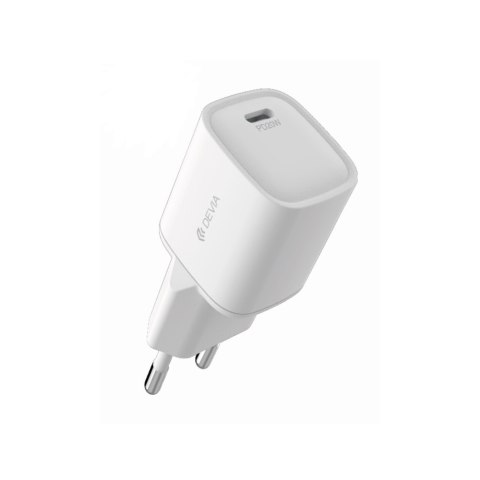 Devia ładowarka sieciowa Smart Mini PD 20W 1x USB-C biała Devia ładowarka sieciowa Smart Mini PD 20W 1x USB-C biała