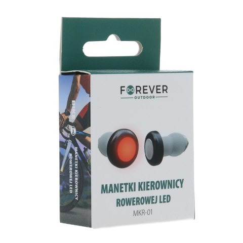 Forever Outdoor manetki kierownicy rowerowej LED MKR-01 Forever Outdoor manetki kierownicy rowerowej LED MKR-01