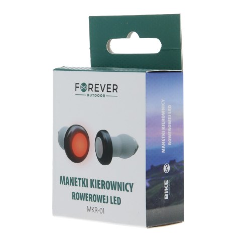 Forever Outdoor manetki kierownicy rowerowej LED MKR-01 Forever Outdoor manetki kierownicy rowerowej LED MKR-01