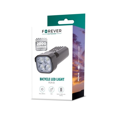 Forever Outdoor przednia lampka rowerowa PLR-03 Forever Outdoor przednia lampka rowerowa PLR-03