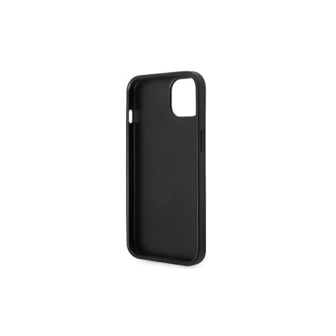 Karl Lagerfeld nakładka do iPhone 14 Pro Max 6,7" KLHCP14XSAPCHK czarna PU Saffiano case with Choupette Head Patch