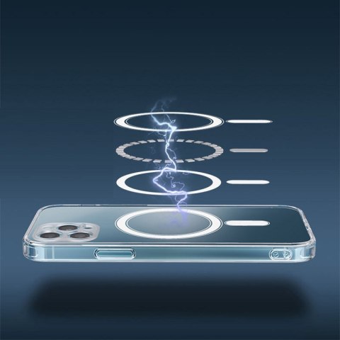Nakładka Anti Shock 1,5 mm Mag do iPhone 14 Plus 6,7" transparentna camera protection Nakładka Anti Shock 1,5 mm Mag do iPhone 14 Plus 6,7" transparentna camera protection
