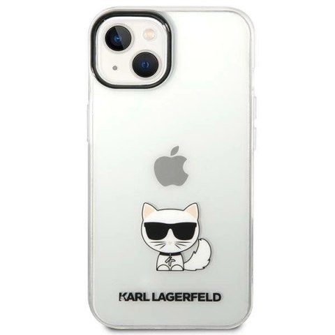 Etui Karl Lagerfeld Choupette Body na iPhone 14 Plus - przezroczyste Etui Karl Lagerfeld Choupette Body na iPhone 14 Plus - przezroczyste