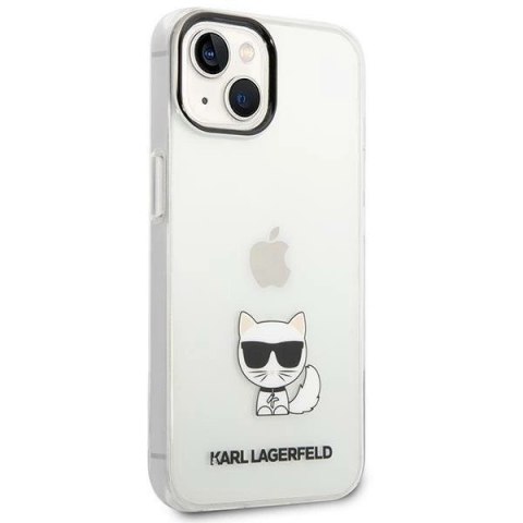 Etui Karl Lagerfeld Choupette Body na iPhone 14 Plus - przezroczyste Etui Karl Lagerfeld Choupette Body na iPhone 14 Plus - przezroczyste