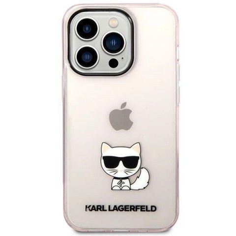 Etui Karl Lagerfeld Choupette Body na iPhone 14 Pro 6,1" - różowe Etui Karl Lagerfeld Choupette Body na iPhone 14 Pro 6,1" - różowe