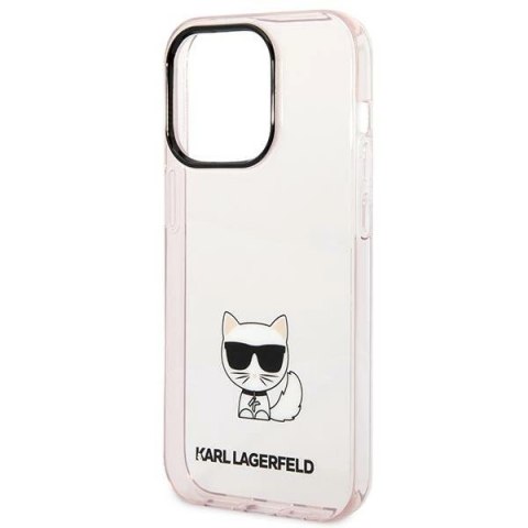 Etui Karl Lagerfeld Choupette Body na iPhone 14 Pro 6,1" - różowe Etui Karl Lagerfeld Choupette Body na iPhone 14 Pro 6,1" - różowe