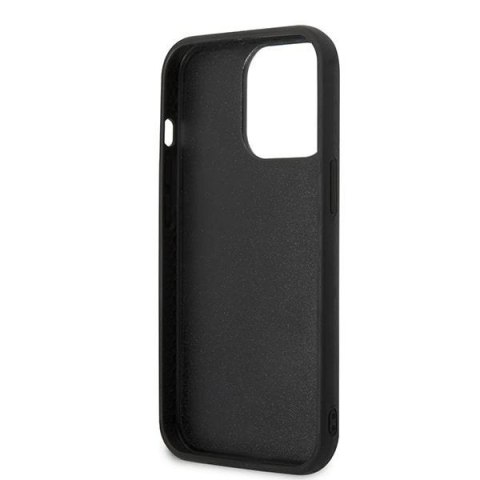 Etui Karl Lagerfeld Ikonik Patch na iPhone 13 Pro Max - czarne Etui Karl Lagerfeld Ikonik Patch na iPhone 13 Pro Max - czarne
