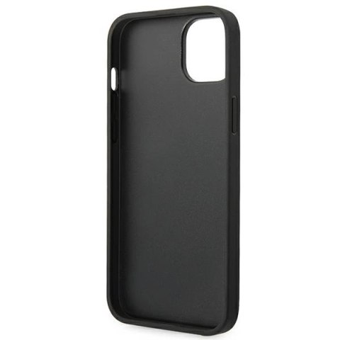 Etui Karl Lagerfeld Monogram Stripe na iPhone 14 Plus - zielone Etui Karl Lagerfeld Monogram Stripe na iPhone 14 Plus - zielone