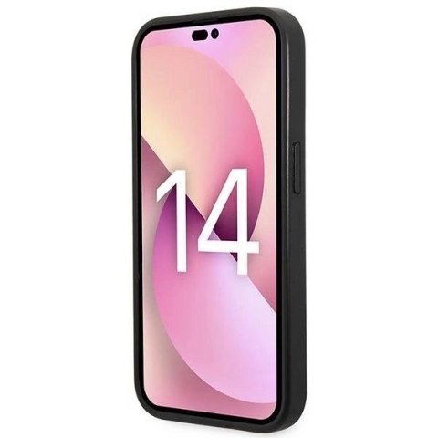 Etui Karl Lagerfeld Monogram Stripe na iPhone 14 Pro - zielone