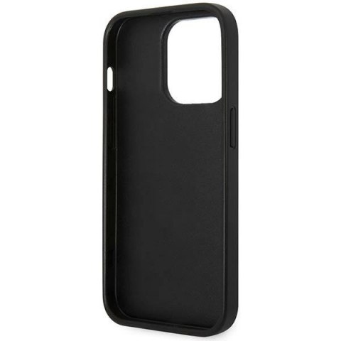 Etui Karl Lagerfeld Monogram Stripe na iPhone 14 Pro - zielone