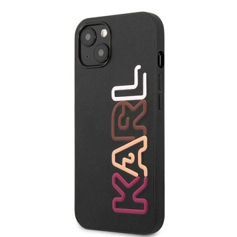 Etui Karl Lagerfeld Multipink Brand na iPhone 13 mini - czarne Etui Karl Lagerfeld Multipink Brand na iPhone 13 mini - czarne