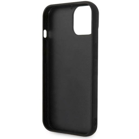 Etui Karl Lagerfeld Puffy Elongated Logo na iPhone 14 - czarne Etui Karl Lagerfeld Puffy Elongated Logo na iPhone 14 - czarne