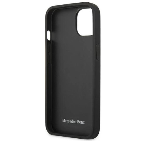 Etui Mercedes Leather Urban na iPhone 14 Plus - czarne