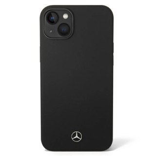 Etui Mercedes Silicone Line MagSafe na iPhone 14 - czarne