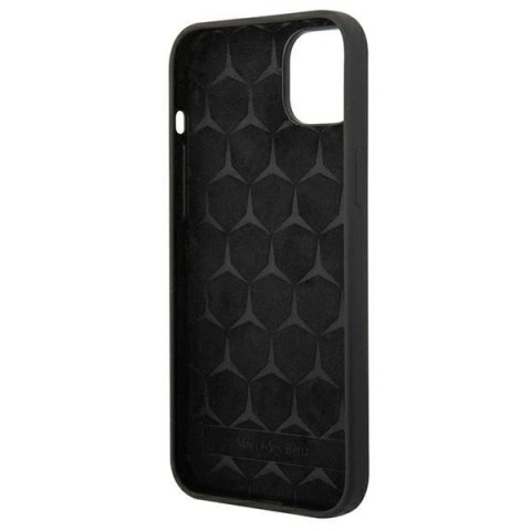 Etui Mercedes Silicone Line na iPhone 14 Plus - czarne Etui Mercedes Silicone Line na iPhone 14 Plus - czarne