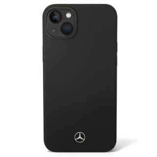 Etui Mercedes Silicone Line na iPhone 14 - czarne