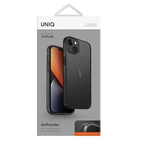 Etui UNIQ Air Fender na iPhone 14 Plus - szare Etui UNIQ Air Fender na iPhone 14 Plus - szare