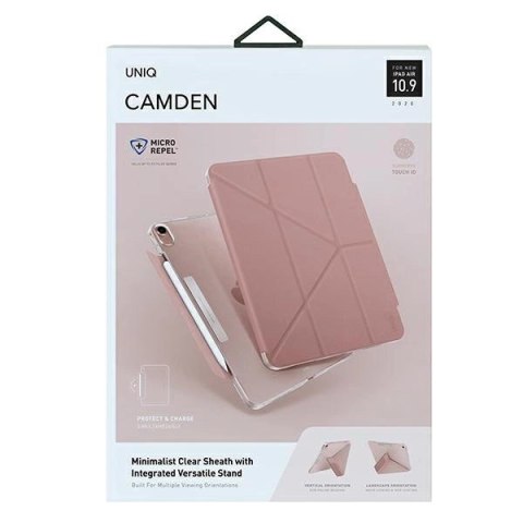 Etui Uniq Camden na iPad Air 10.9'' (2020) - różowe Etui Uniq Camden na iPad Air 10.9'' (2020) - różowe