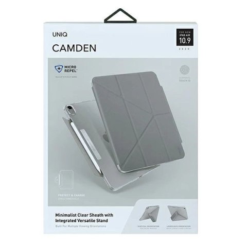 Etui Uniq Camden na iPad Air 10.9'' (2020) - szare Etui Uniq Camden na iPad Air 10.9'' (2020) - szare