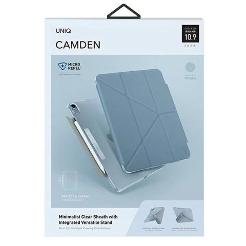 Etui Uniq Camden na iPad Air 10.9'' (2022/2020) - niebieskie Etui Uniq Camden na iPad Air 10.9'' (2022/2020) - niebieskie