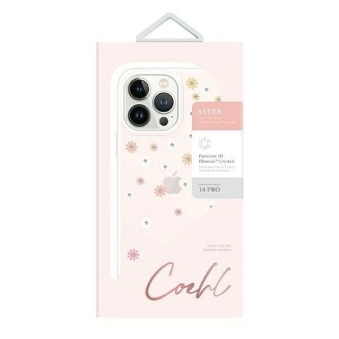 Etui Uniq Coehl Aster na iPhone 14 Pro - różowe Etui Uniq Coehl Aster na iPhone 14 Pro - różowe