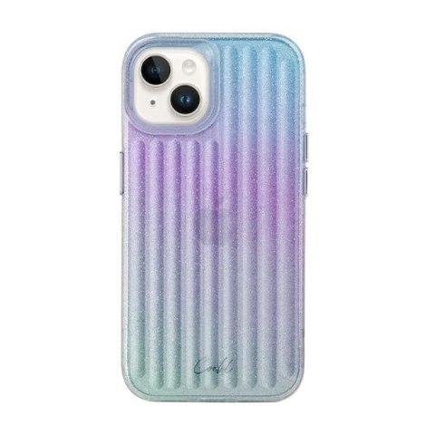 Etui Uniq Coehl Linear na iPhone 14 Plus - różowo-niebieskie Etui Uniq Coehl Linear na iPhone 14 Plus - różowo-niebieskie