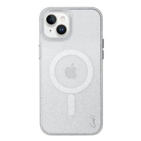 Etui Uniq Coehl Lumino na iPhone 14 Plus - srebrne Etui Uniq Coehl Lumino na iPhone 14 Plus - srebrne