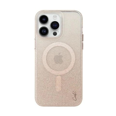 Etui Uniq Coehl Lumino na iPhone 14 Pro - złote Etui Uniq Coehl Lumino na iPhone 14 Pro - złote