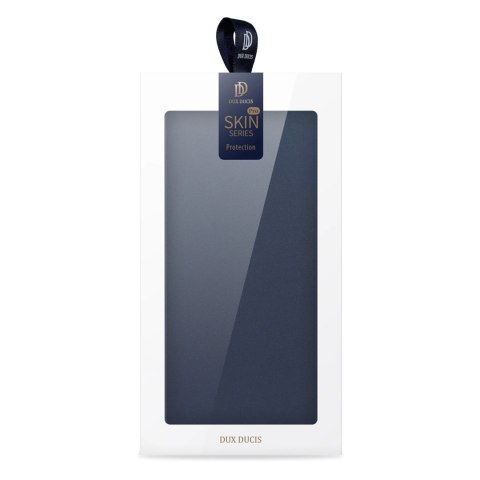 Dux Ducis Skin Pro etui Samsung Galaxy S23 Ultra pokrowiec z klapką portfel na kartę podstawka niebieskie Dux Ducis Skin Pro etui Samsung Galaxy S23 Ultra pokrowiec z klapką portfel na kartę podstawka niebieskie