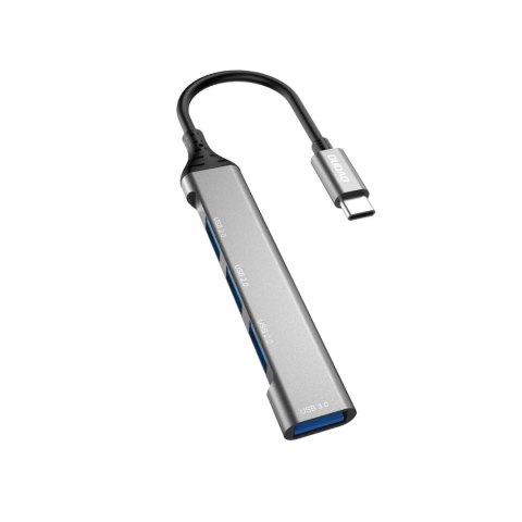 Dudao HUB 4w1 USB-C - 4x USB-A (3 x USB2.0 / USB3.0) 6,3cm czarny (A16T) Dudao HUB 4w1 USB-C - 4x USB-A (3 x USB2.0 / USB3.0) 6,3cm czarny (A16T)
