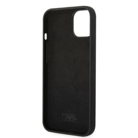 Etui Karl Lagerfeld Silicone RSG na iPhone 14 Plus - czarne